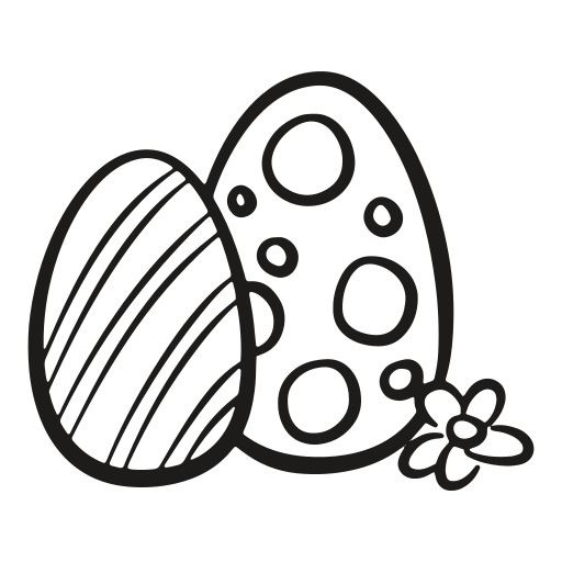 decorated easter egg